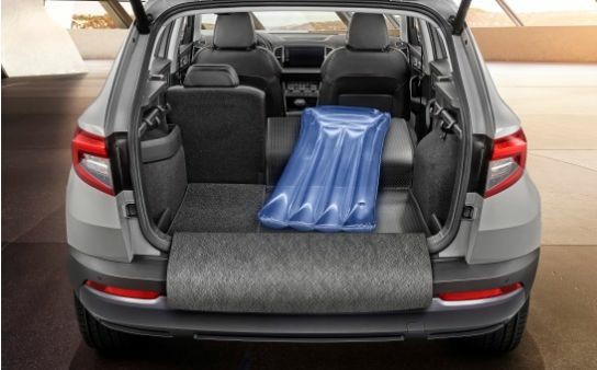 Boot Mats | Fold-Out Boot Mat With A Bumper Cover For Karoq Boot Mats Boot Mats