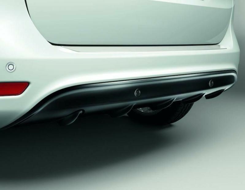 Exterior Protection | B-Max Rear Bumper Skid Plate Black 2012 Exterior Accessories Exterior Protection