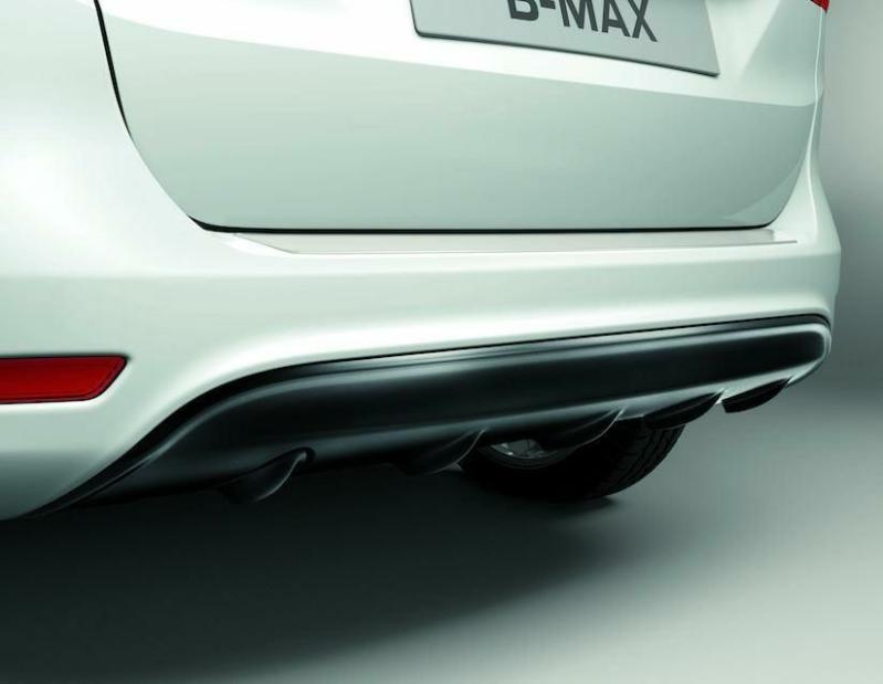 Exterior Protection | B-Max Rear Bumper Skid Plate Black 2012 Exterior Accessories Exterior Protection