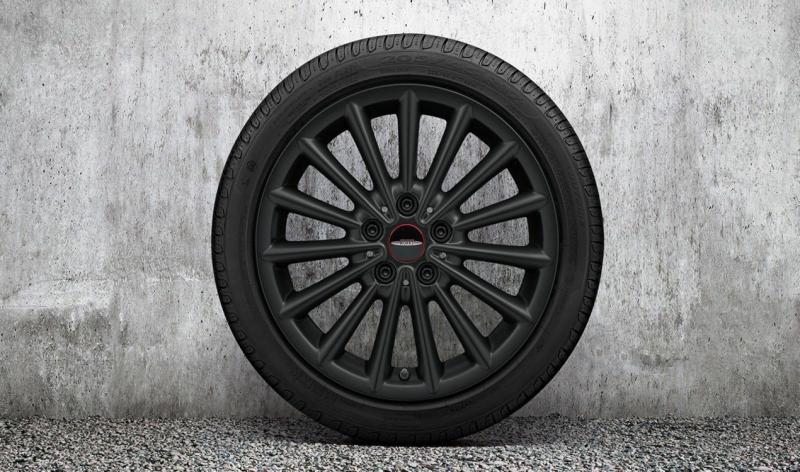 Exterior Styling | 17" Jcw Light Alloy Winter Wheel Multi Spoke Jet Black Exterior Accessories Exterior Styling