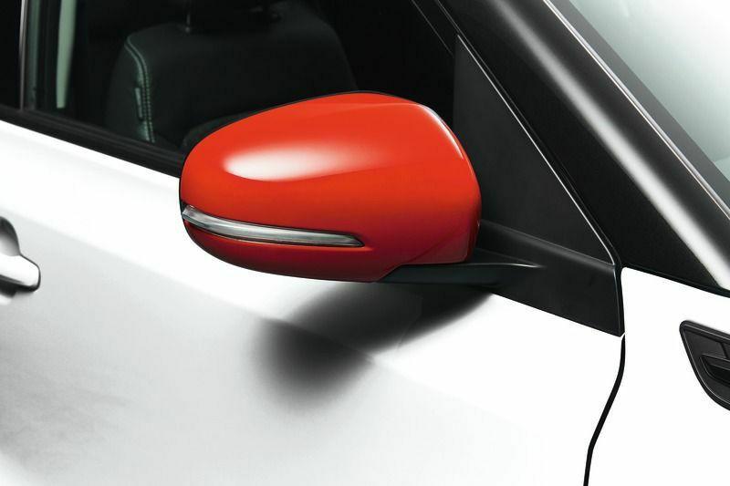 Exterior Styling | Door Mirror Cover Set Bright Red (With Turn Signal) Exterior Accessories Exterior Styling