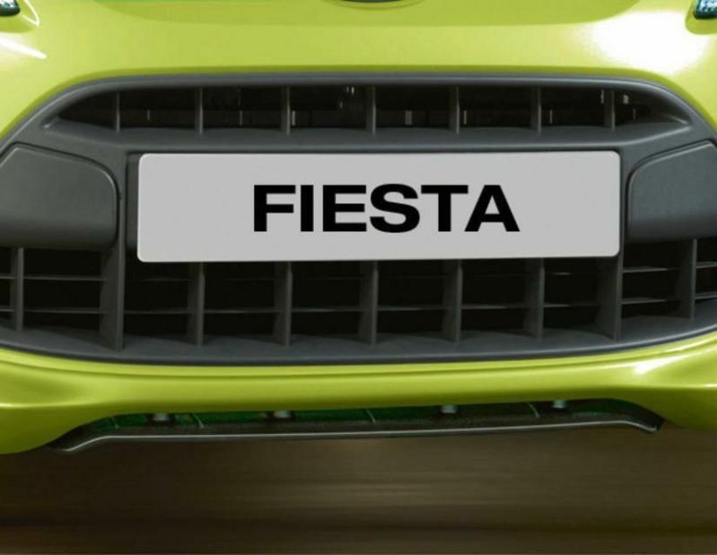 Exterior Styling | Fiesta Front Grille Lower Grille Insert In Black 09/200810/2012 Exterior Accessories Exterior Styling