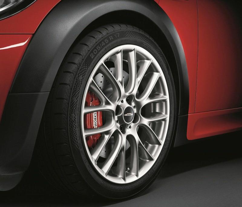 Exterior Styling | Genuine Jcw 17" Alloy Wheel Cross-Spoke Challenge R112 Silver Exterior Accessories Exterior Styling