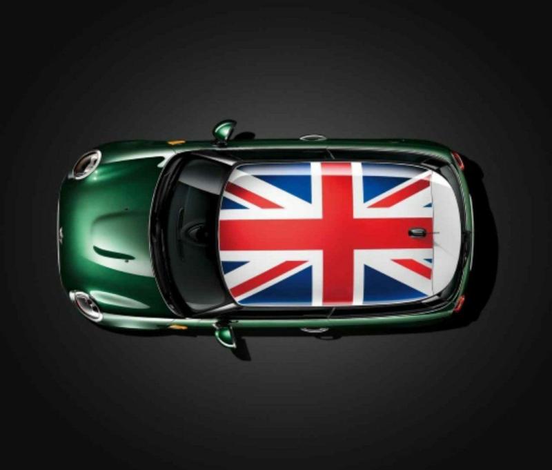 Exterior Styling | Genuine Roof Decor Sticker Decal Union Jack Design For F56 Exterior Accessories Exterior Styling