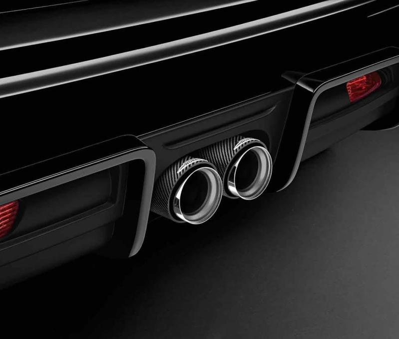 Exterior Styling | Genuine Tailpipe Trim Carbon Jcw Exterior Accessories Exterior Styling