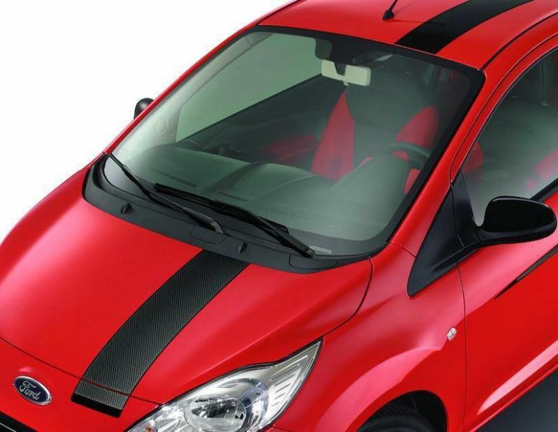 Exterior Styling | Ka Decor Stripes For Bonnet, Roof And Tailgate, Carbon Design 09/200805/2016 Exterior Accessories Exterior Styling