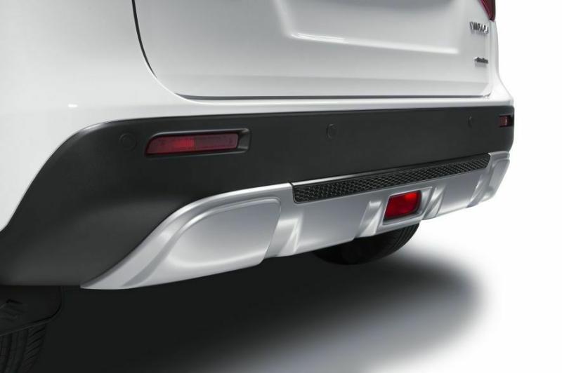 Exterior Styling | Rear Lower Skid Plate, Black/Silver Exterior Accessories Exterior Styling