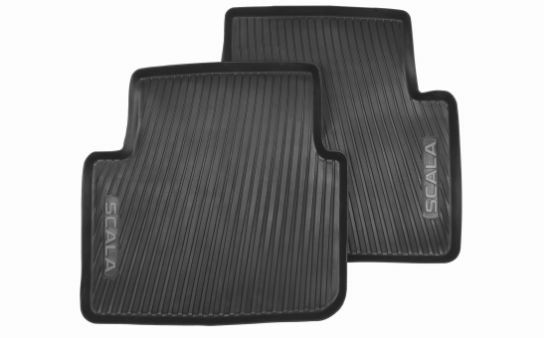 Floor Mats | All-Weather Interior Mats For Scala "" Rear Floor Mats Floor Mats