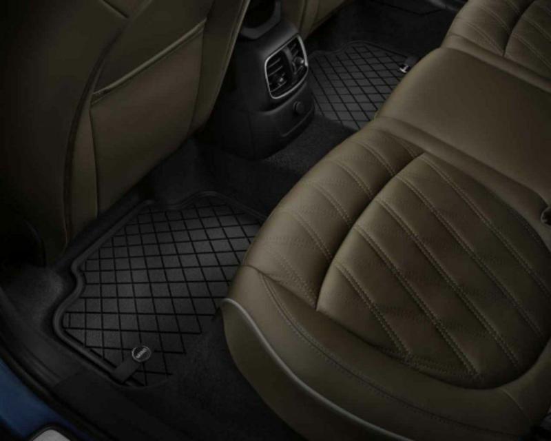 Floor Mats | Genuine Floor Mats All-Weather Rear Set Essential Black Floor Mats Floor Mats