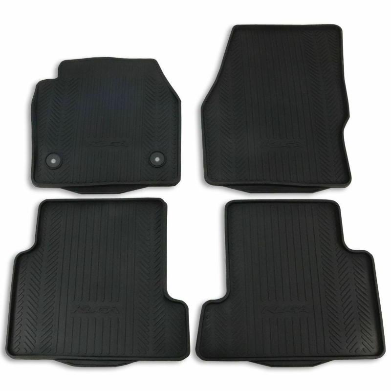 Floor Mats | Kuga Rubber Floor Mats Front And Rear, Black 11/201208/2016 Floor Mats Floor Mats