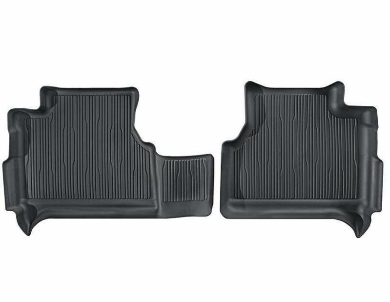 Floor Mats | Rubber Floor Mats Rear, Tray Style With Raised Edges, Black. For Swb Kombi With Factory Fitted Vinyl Flooring. Floor Mats Floor Mats