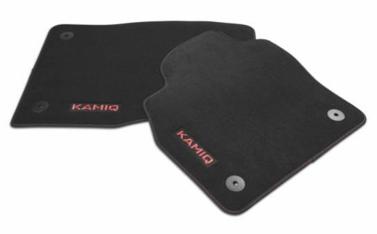 Floor Mats | Textile Floor Mats Prestige Red For Kamiq Floor Mats Floor Mats