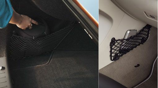 Interior Protection & Storage | Cargo Compartment Net Pocket Interior Accessories Interior Protection & Storage