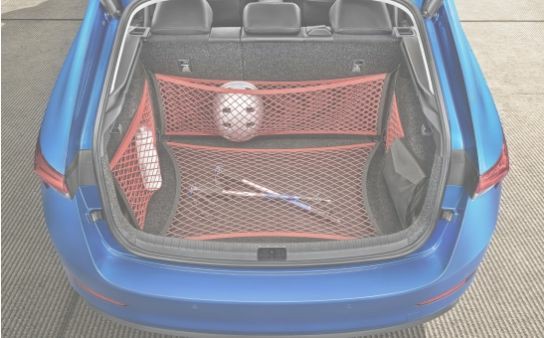 Interior Protection & Storage | Netting System – Black And Red Scala Interior Accessories Interior Protection & Storage