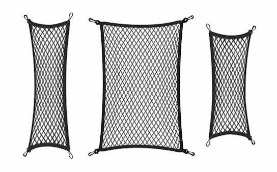 Interior Protection & Storage | Netting System Rapid – Black Interior Accessories Interior Protection & Storage