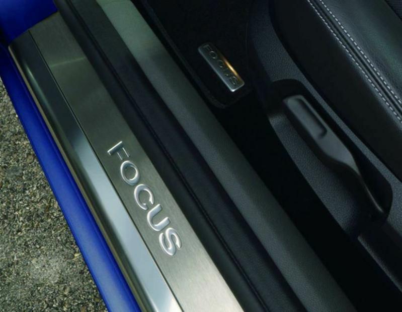 Interior Protection & Storage | Scuff Plates Front, With Recessed Focus Logo Interior Accessories Interior Protection & Storage