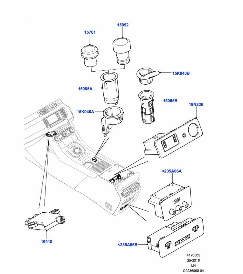 Interior Protection & Storage | Smoker’S Pack – Mounting Ring, Illuminated Interior Accessories Interior Protection & Storage