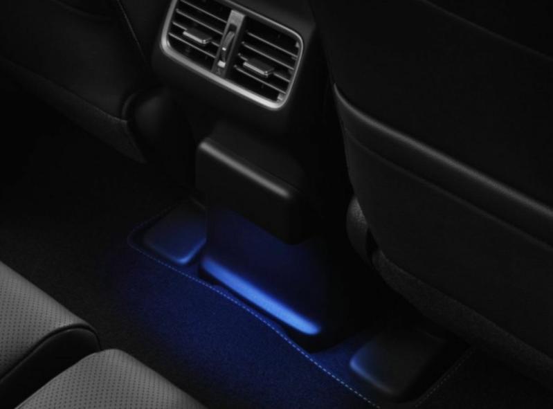 Interior Styling | Blue Rear Ambient Footlight Interior Accessories Interior Styling