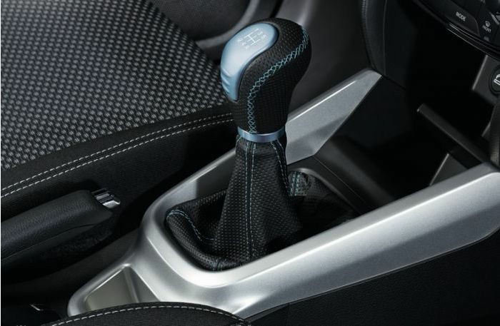 Interior Styling | Leather Gear Boot – Black With Blue Interior Accessories Interior Styling