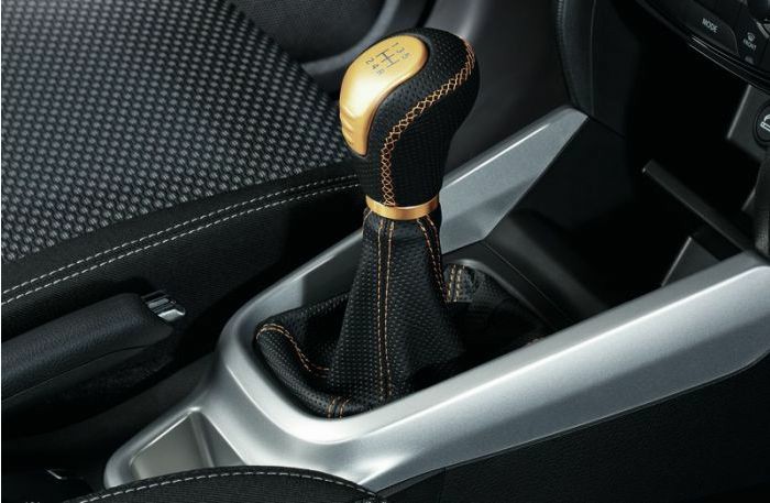 Interior Styling | Leather Gear Boot – Black With Yellow Interior Accessories Interior Styling