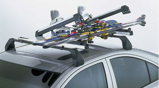 Roof Accessories | Ski Holder, Aluminium, Sliding Exterior Accessories Roof Accessories