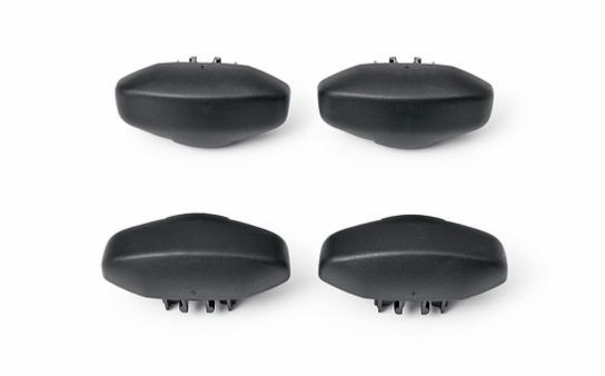 Roof Accessories | Spare Kit Of Side Covers For Transverse Roof Rack Exterior Accessories Roof Accessories