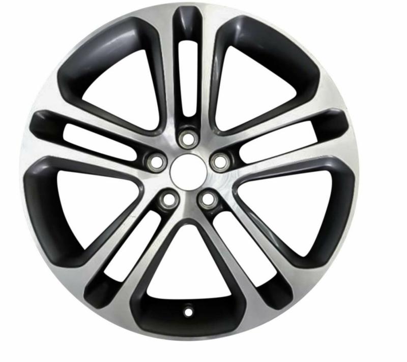 Wheels | Alloy Wheel 18" Style 5029, 5 Split Spoke, Mid Silver Diamond Turned Finish, Front Exterior Accessories Wheels