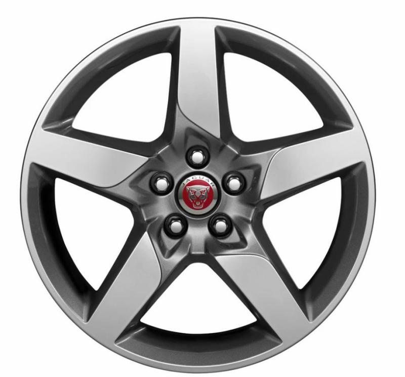 Wheels | Alloy Wheel 18" Style 5030, 5 Spoke, Mid Silver Diamond Turned Finish, Front Exterior Accessories Wheels