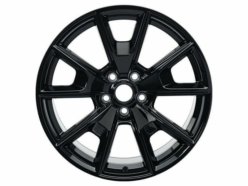 Wheels | Alloy Wheel 19" Front, 5-Spoke Y Design, Black Shadow Edition Exterior Accessories Wheels