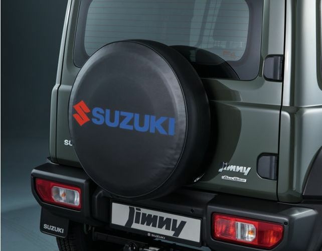 Wheels | Spare Wheel Soft Cover – Black With Coloured Logo Exterior Accessories Wheels