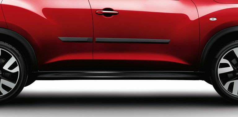 Exterior Styling | Juke (F15E) Black Side Door Sill Strips 2010-2019 Exterior Accessories Exterior Styling