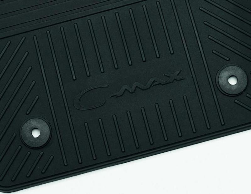 Floor Mats | C-Max Rubber Floor Mats Front, Black 11/201003/2015 Floor Mats Floor Mats